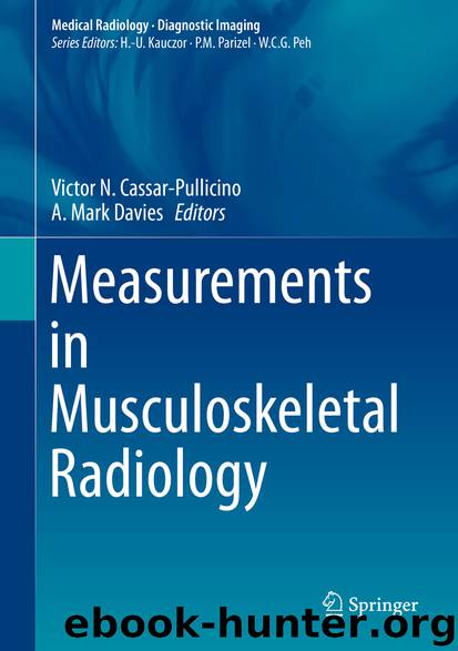 Measurements in Musculoskeletal Radiology by Unknown