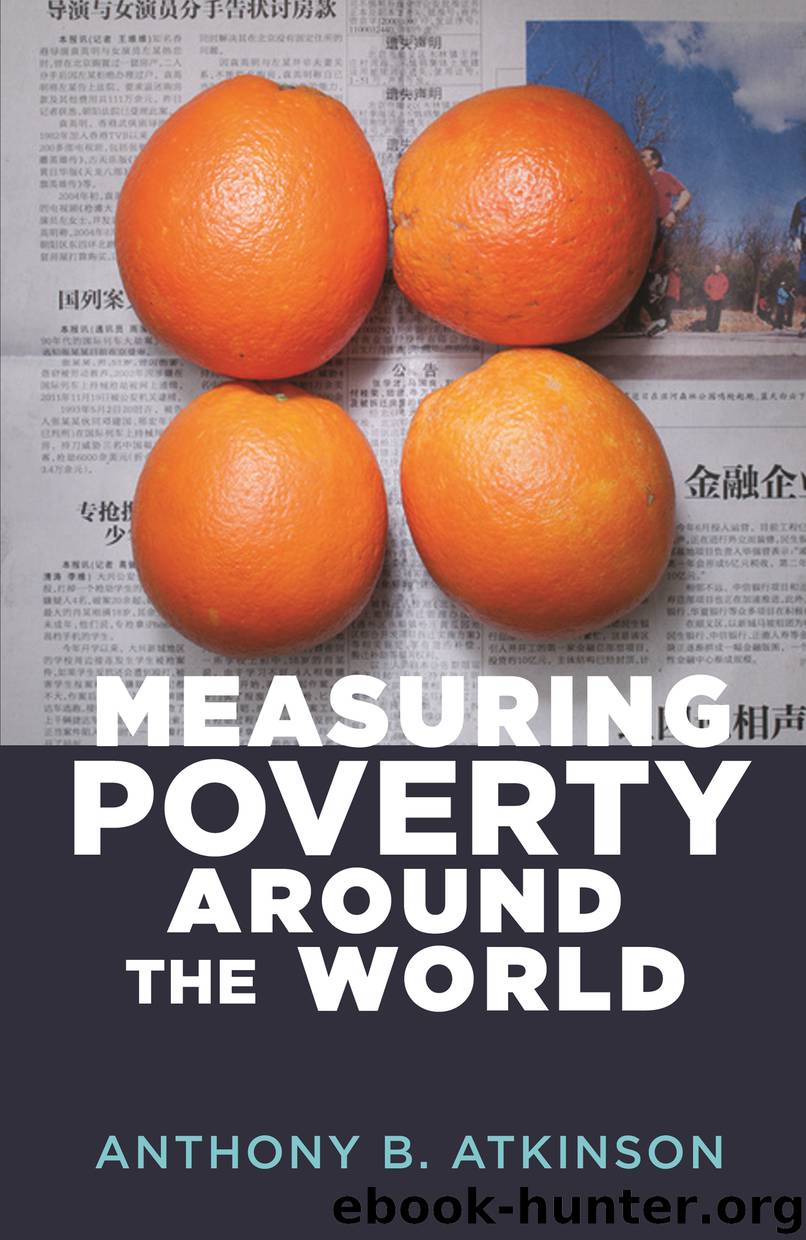Measuring Poverty around the World by Anthony B. Atkinson
