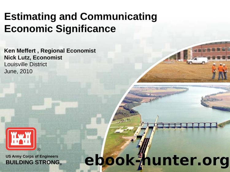 Measuring and Communicating Economic Significance by Ken Meffert and Nick Lutz