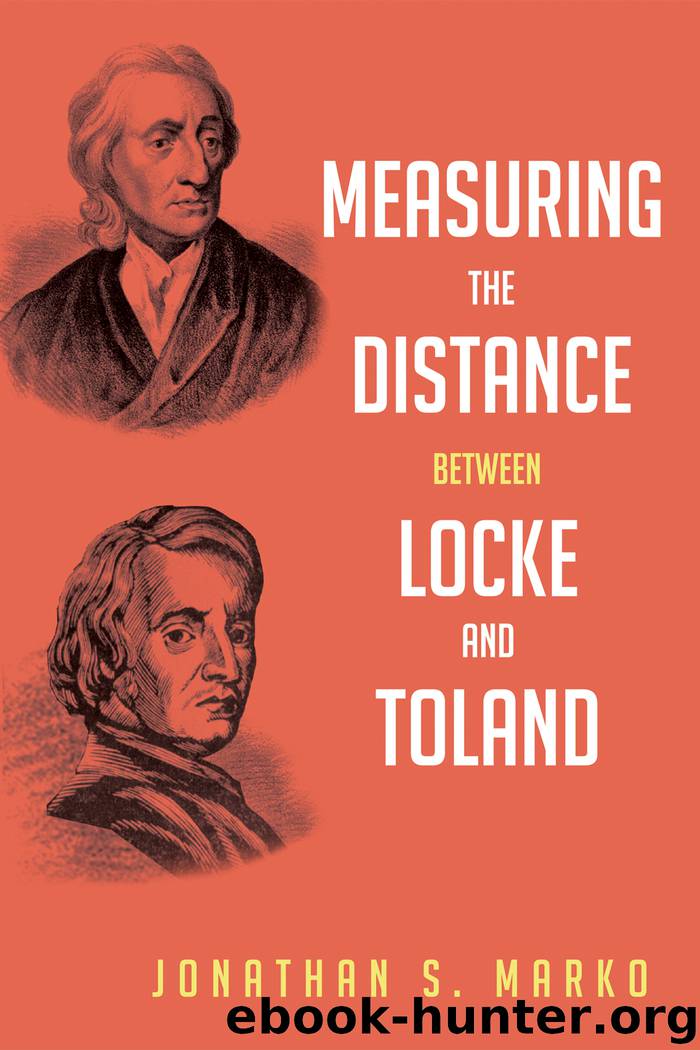 Measuring the Distance Between Locke and Toland by Marko Jonathan S