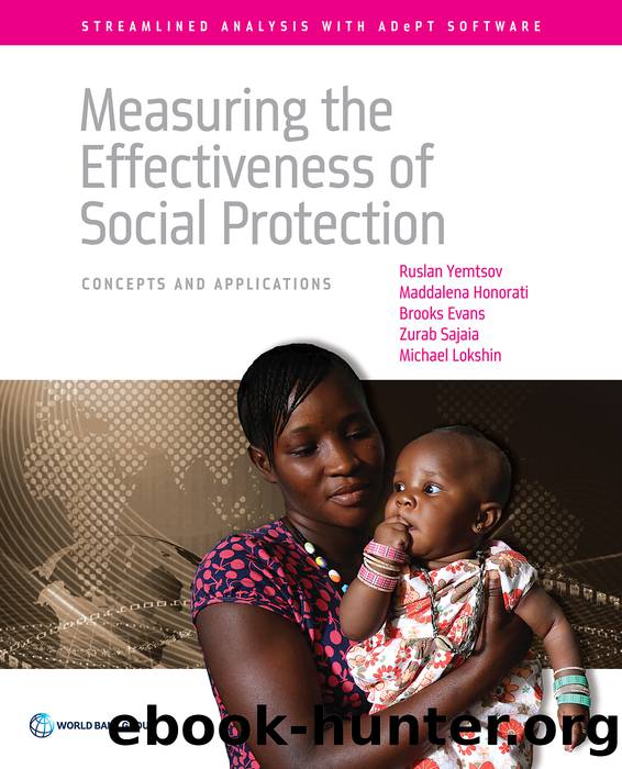 Measuring the Effectiveness of Social Protection: Concepts and Applications by Ruslan Yemtsov Maddalena Honorati Brooks Evans Zurab Sajaia Michael Lokshin