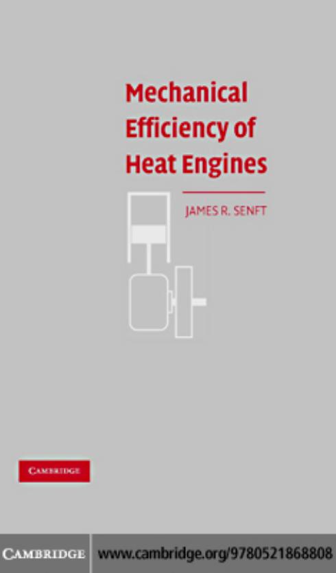 Mechanical Efficiency of Heat Engines by James R. Senft