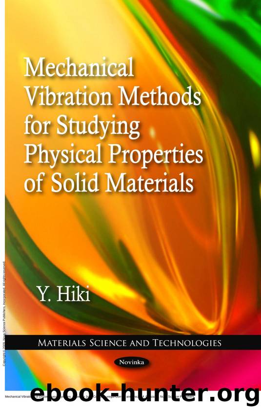 Mechanical Vibrations of Discontinuous Systems by Juan Carlos Jauregui-Correa; Oscar M. Gonzalez