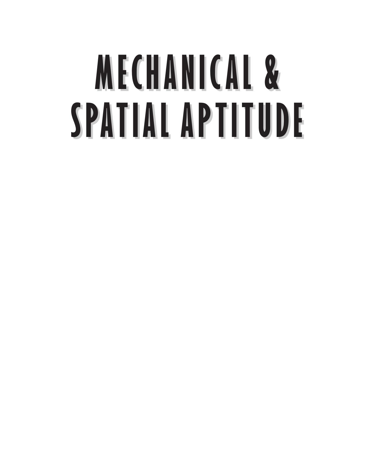 Mechanical and Spatial Aptitude by Learning Express Editors