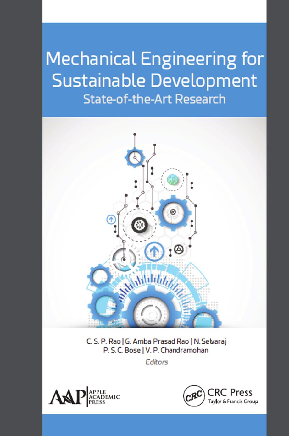 Mechanical engineering for sustainable development: state-of-the-art research by Amba Prasad Rao G.; Bose P. S. C.; Chandramohan V. P.; Rao C. S. P.; Selvaraj N