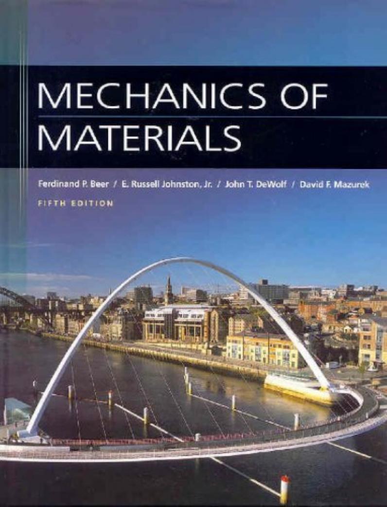Mechanics of Materials Beer-Johnston-DeWolf by Unknown