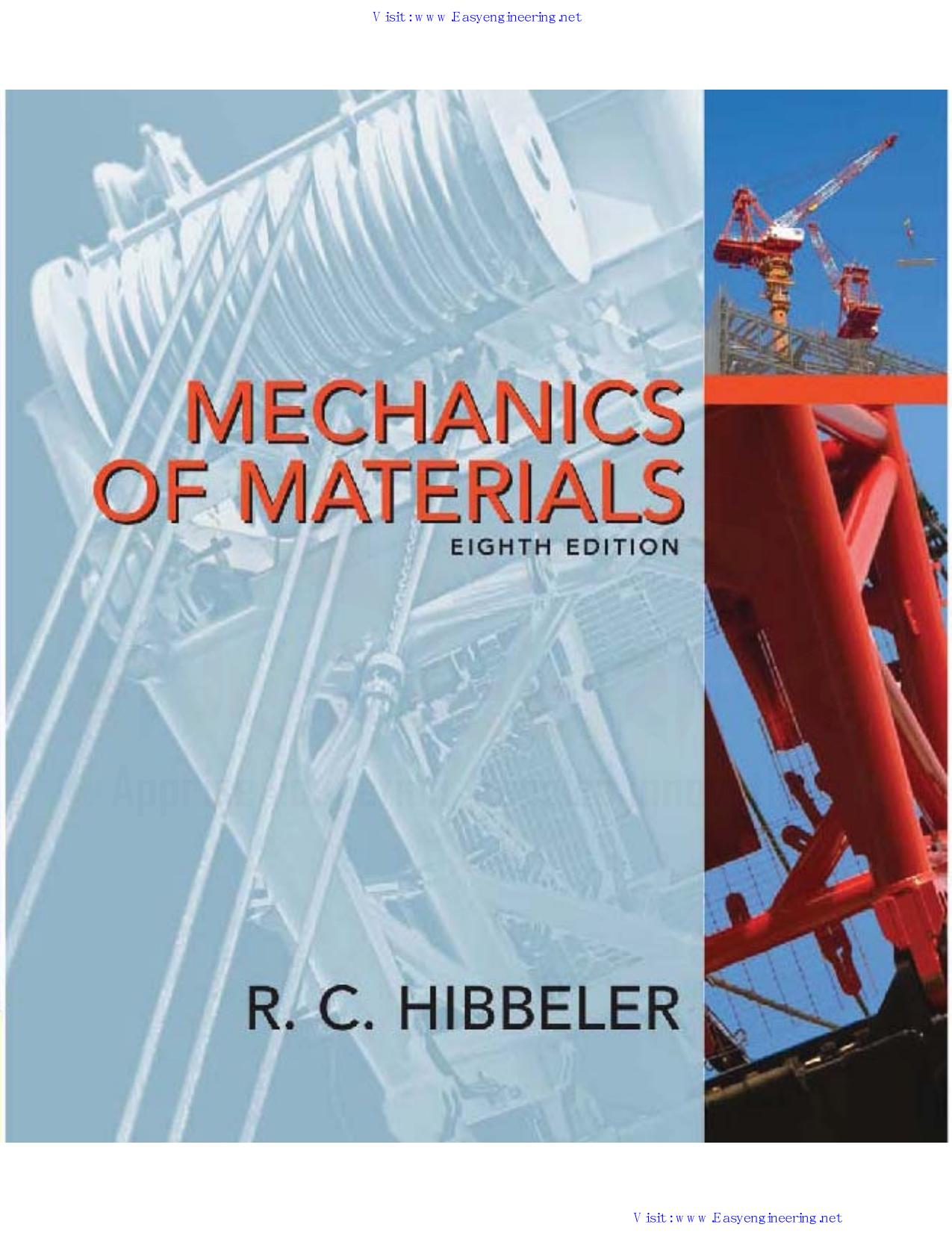 Mechanics of Materials by R. C. Hibbeler