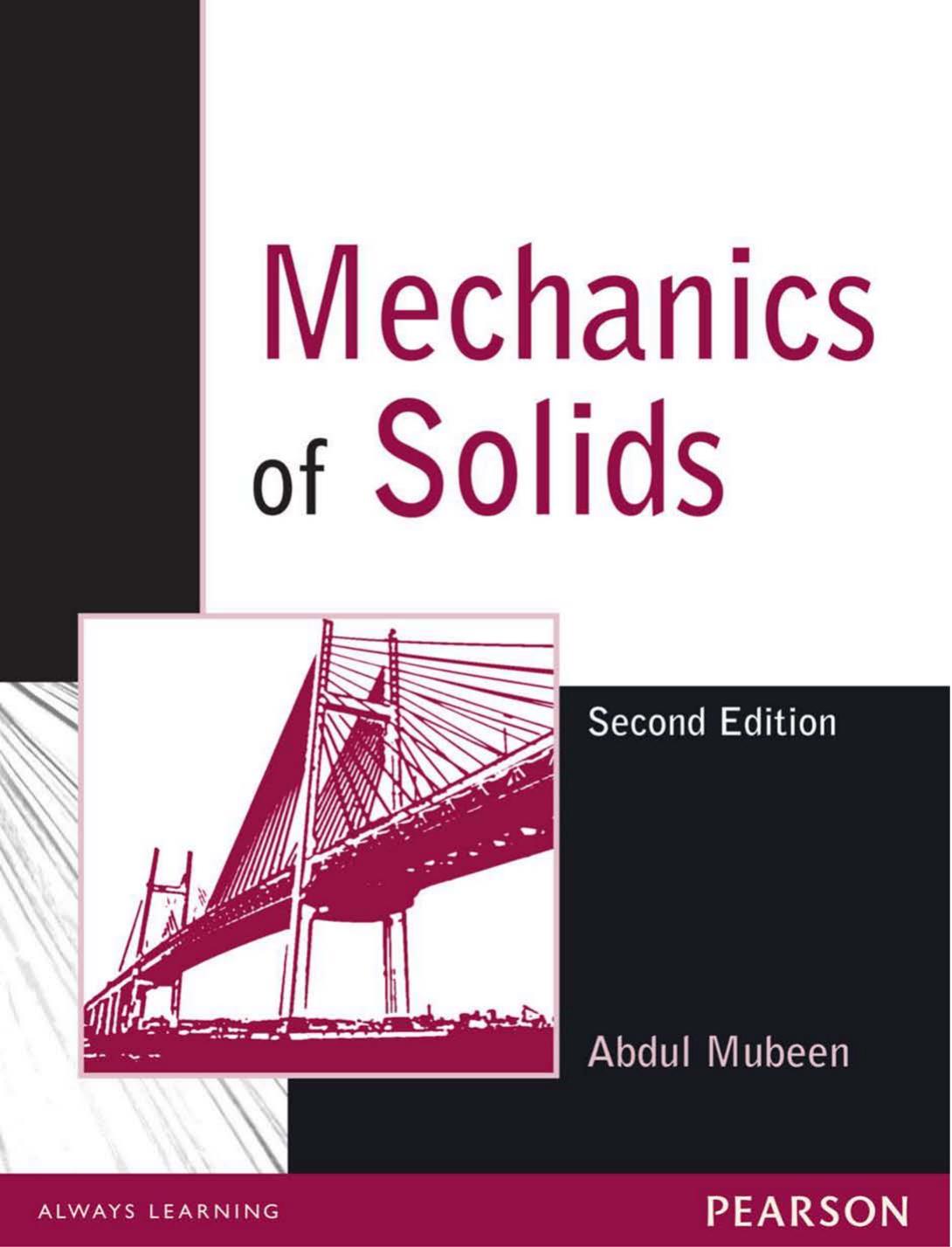 Mechanics of Solids by Abdul Mubeen
