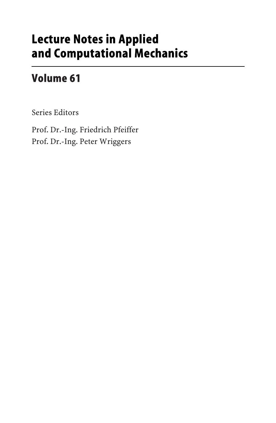 Mechanics, Models and Methods in Civil Engineering by Ruggiero Jappelli (auth.) Michel Frémond Franco Maceri (eds.)