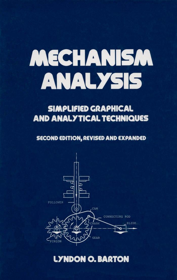 Mechanism Analysis by Barton Lyndon O