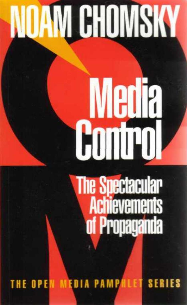 media control by noam chomsky media control by noam chomsky