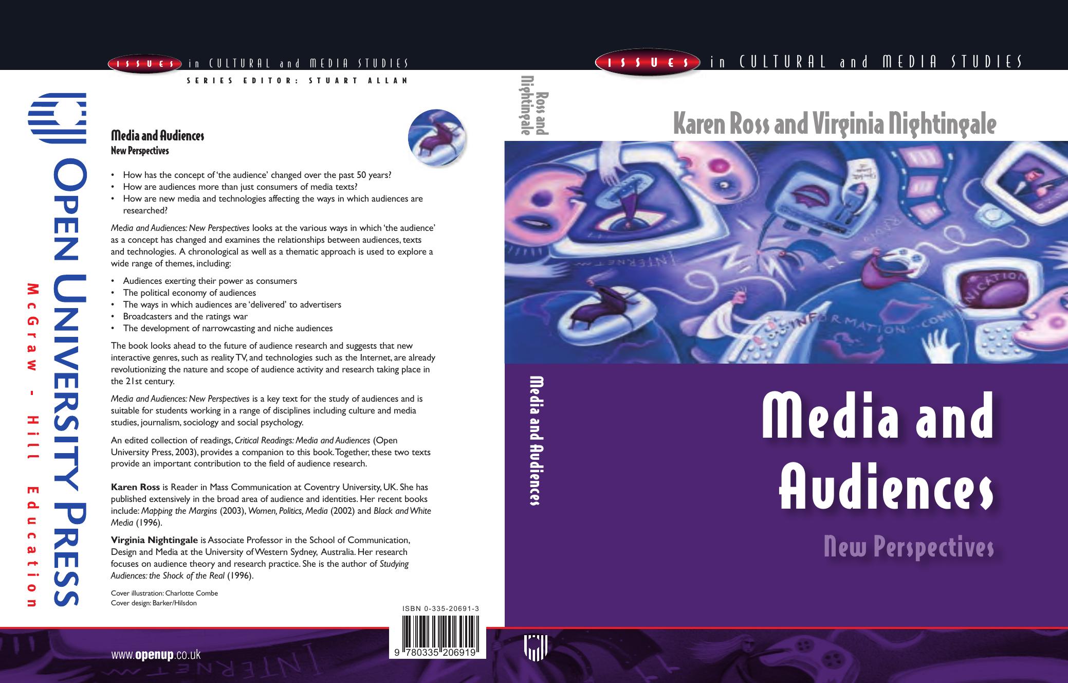 Media and Audiences (Issues in Cultural and Media Studies) by Karen Ross Virginia Nightingale