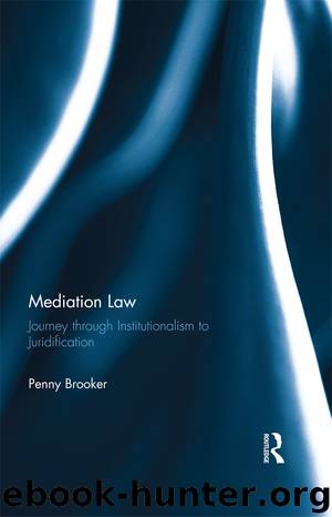 Mediation Law by Penny Brooker