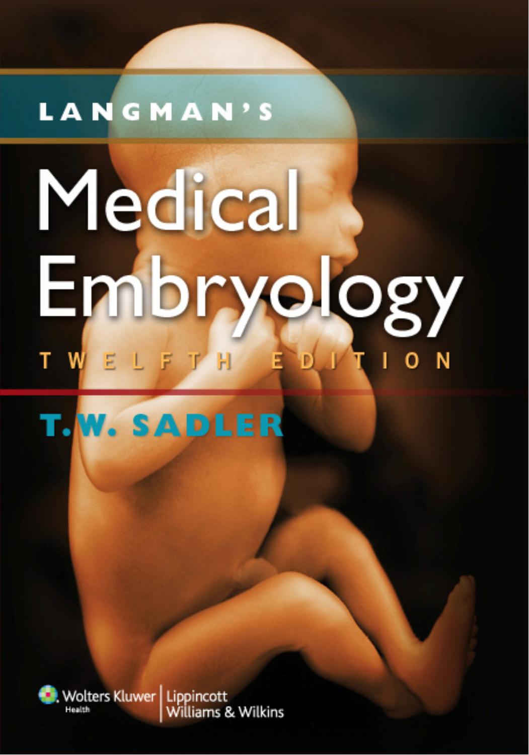 Medical Embriology 12th by Unknown