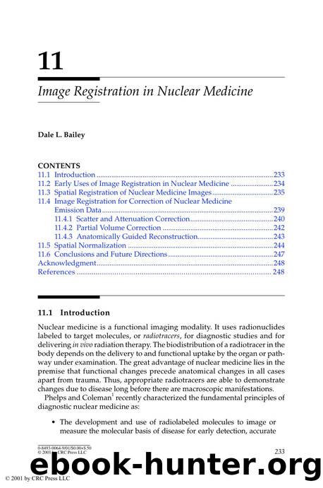 Medical Image Registration by Dale L. Bailey