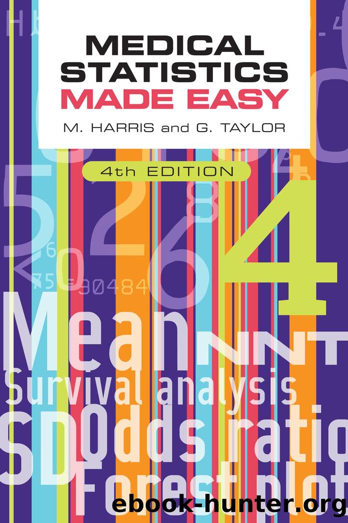Medical Statistics Made Easy, Fourth Edition by Michael Harris;Gordon Taylor;