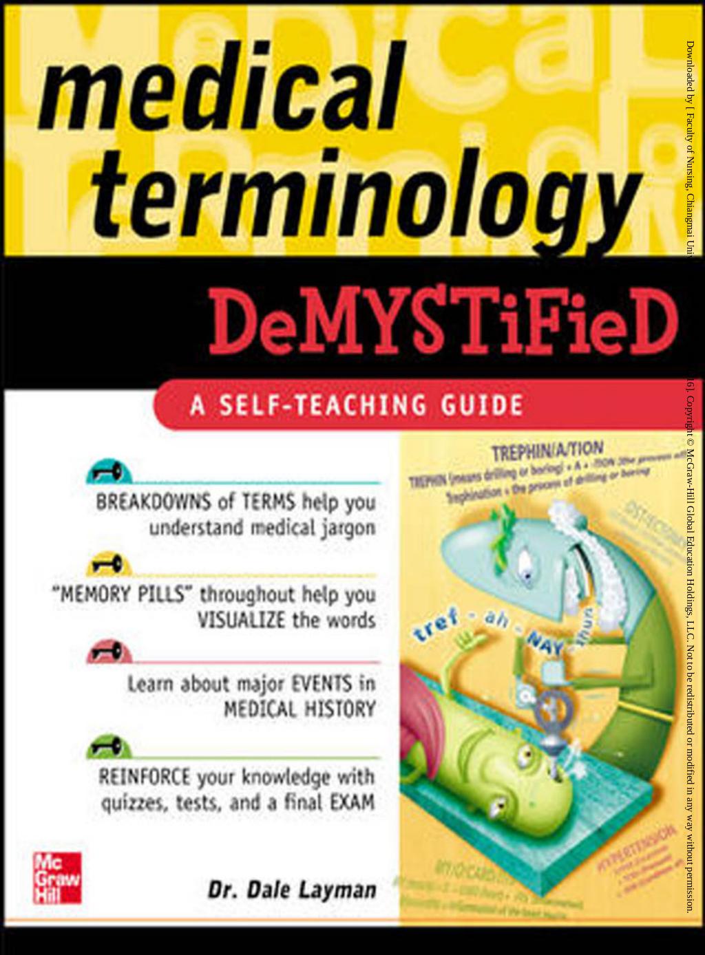 Medical terminology demystified by Layman Dale Pierre