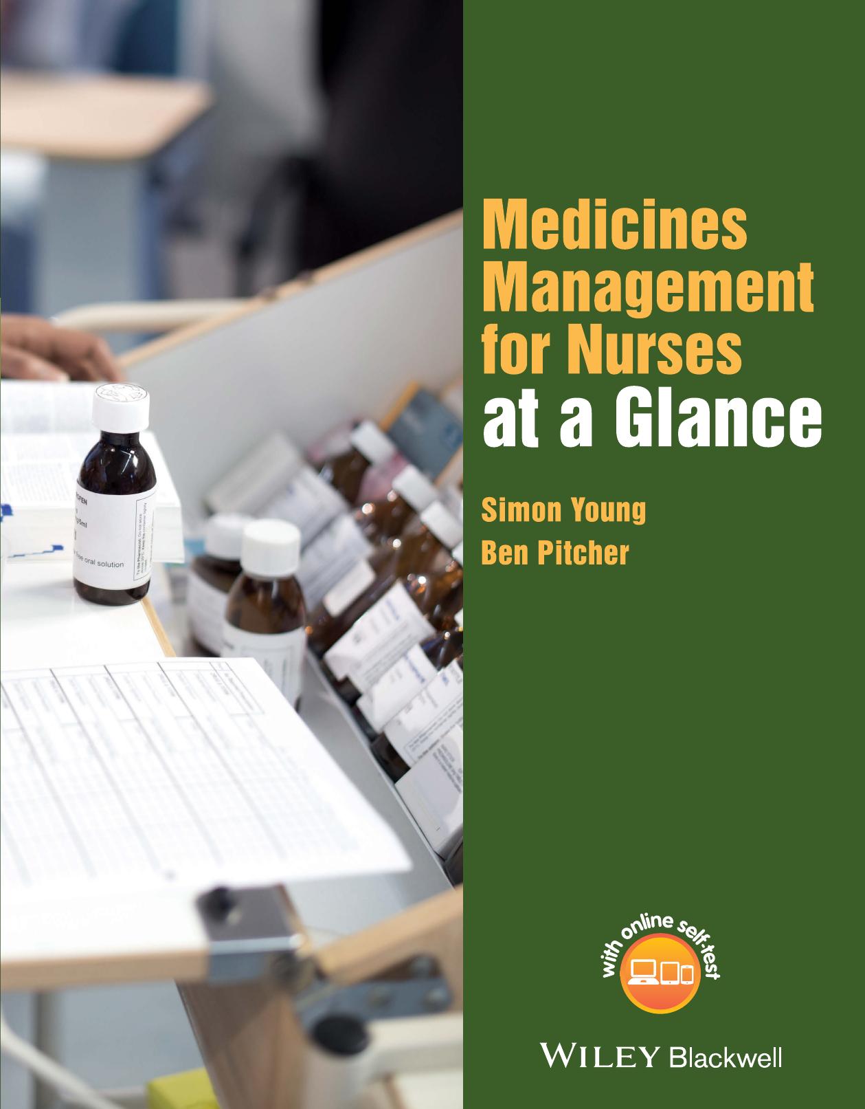 Medicines Management for Nurses at a Glance by Simon Young and Ben Pitcher