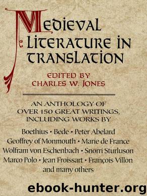 Medieval Literature in Translation by Unknown