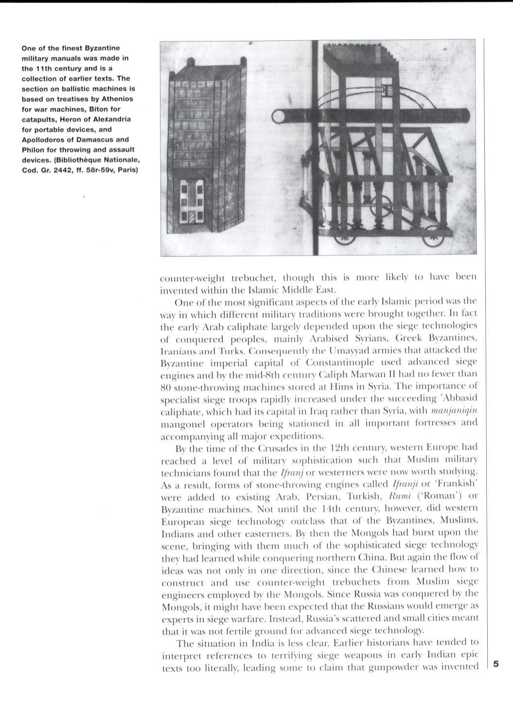 Medieval Siege Weapons Byzantium, the Islamic World & India AD 476-1526 by Unknown