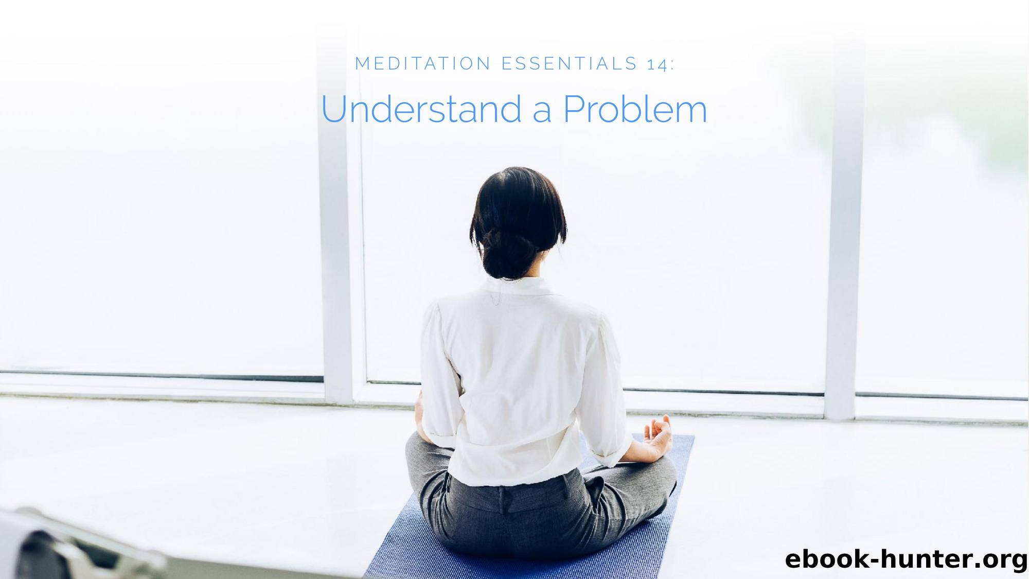 Meditation Essentials 14 Understand a Problem by Unknown