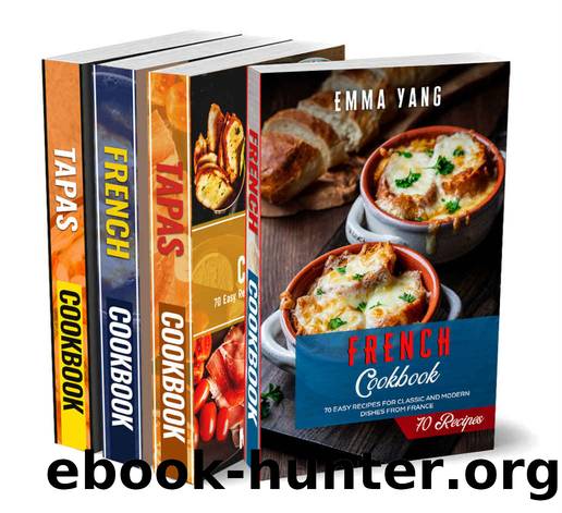 Mediterranean Diet Cookbook for Beginners: 4 Books in 1: 280 Recipes For Healthy French And Spanish Dishes by Blanc Maki & Yang Emma