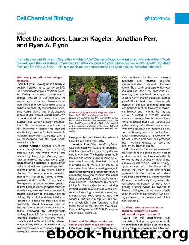 Meet the authors: Lauren Kageler, Jonathan Perr, and Ryan A. Flynn by Lauren Kageler & Jonathan Perr & Ryan A. Flynn