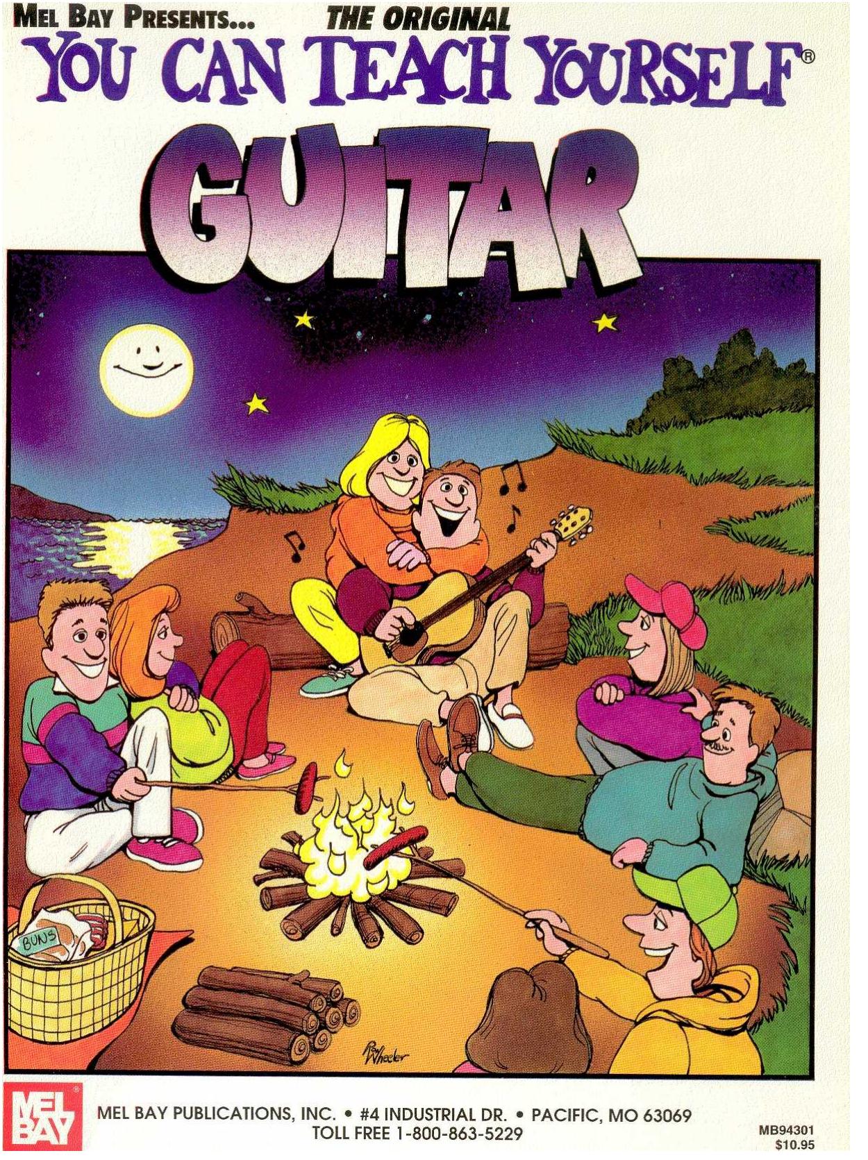 Mel Bay You Can Teach Yourself Guitar by William Bay