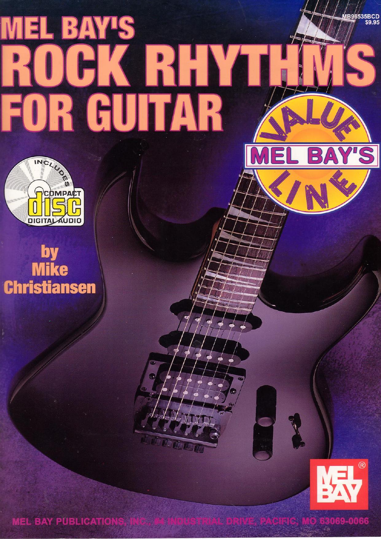 Mel Bay's Rock Rhythms For Guitars by Unknown