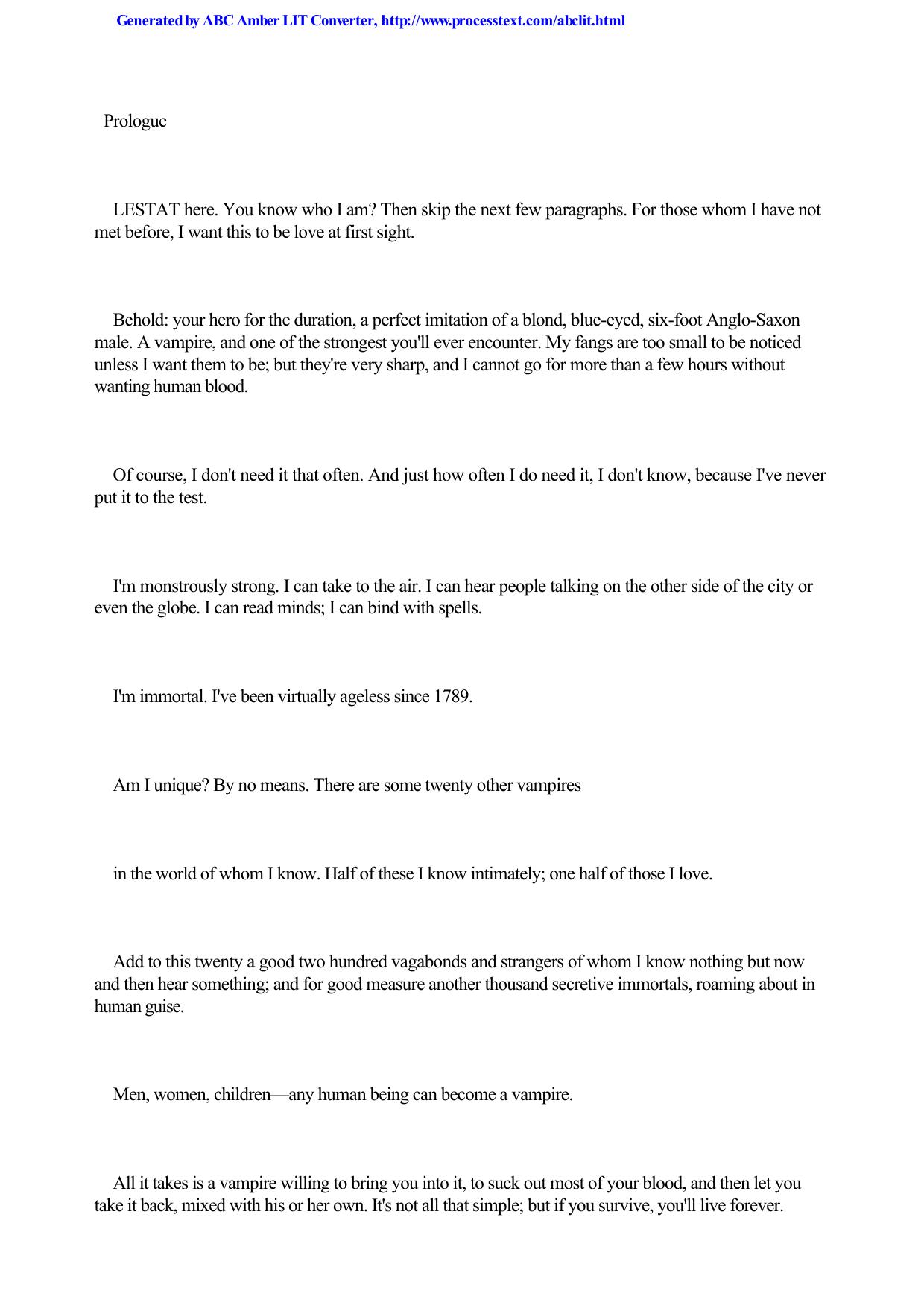 Memnoch the Devil (Vampire Chronicles) by Anne Rice