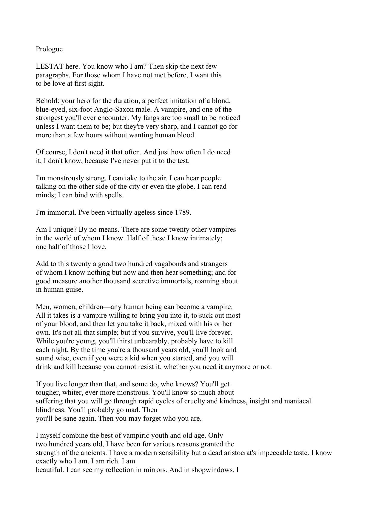 Memnoch the Devil: The Vampire Chronicles by Anne Rice