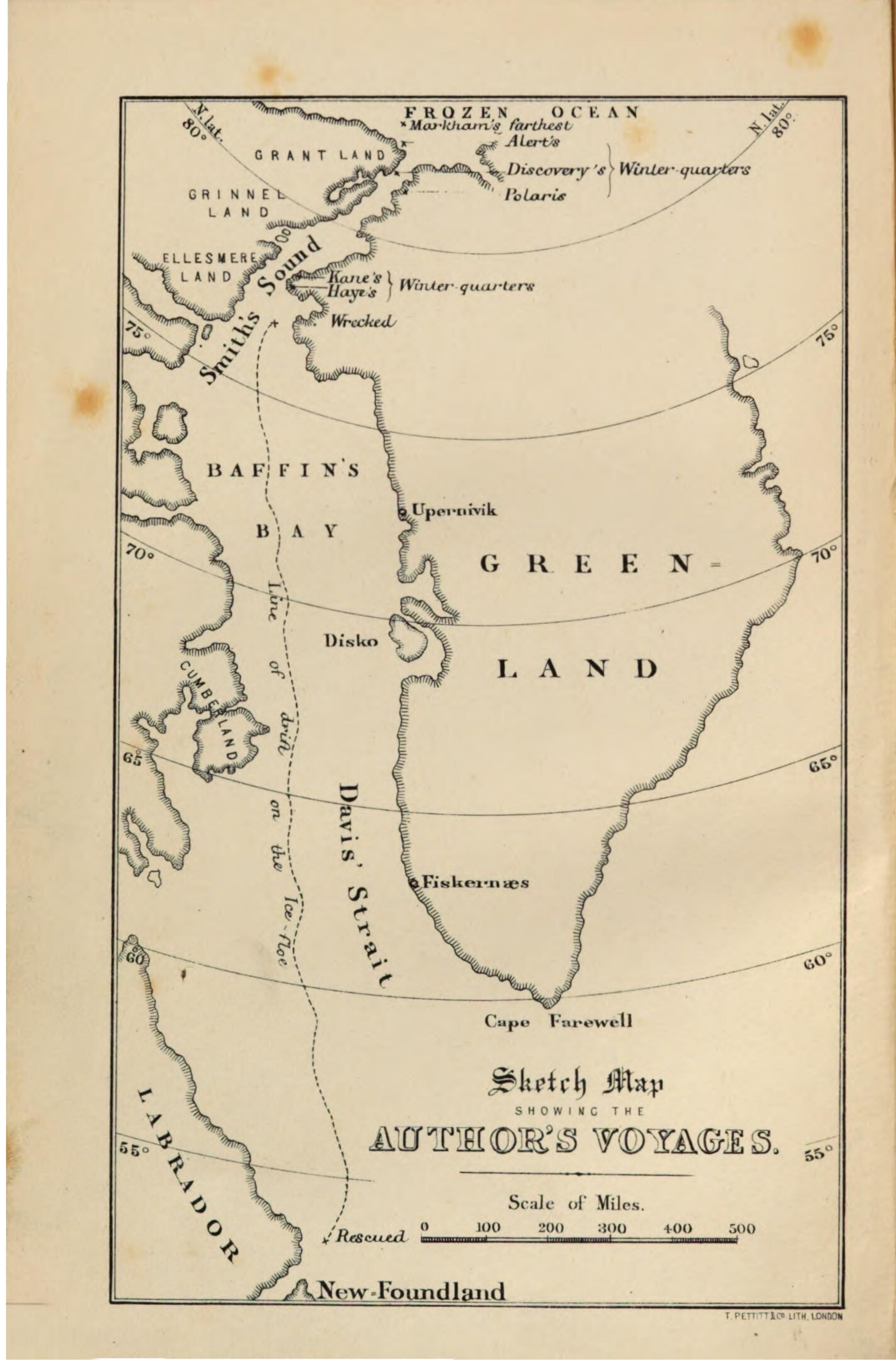 Memoirs of Hans Hendrik, the Arctic traveller, serving under Kane, Hayes, Hall, and Nares, 1853-1876 by Hans Hendrik Henry Rink (transl.) George Stephens (ed.)