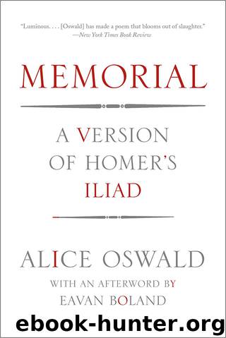 Memorial by Alice Oswald