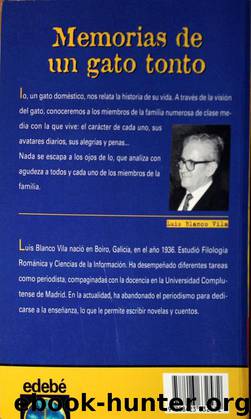 Memorias De Un Gato Tonto by Luis Blanco Vila