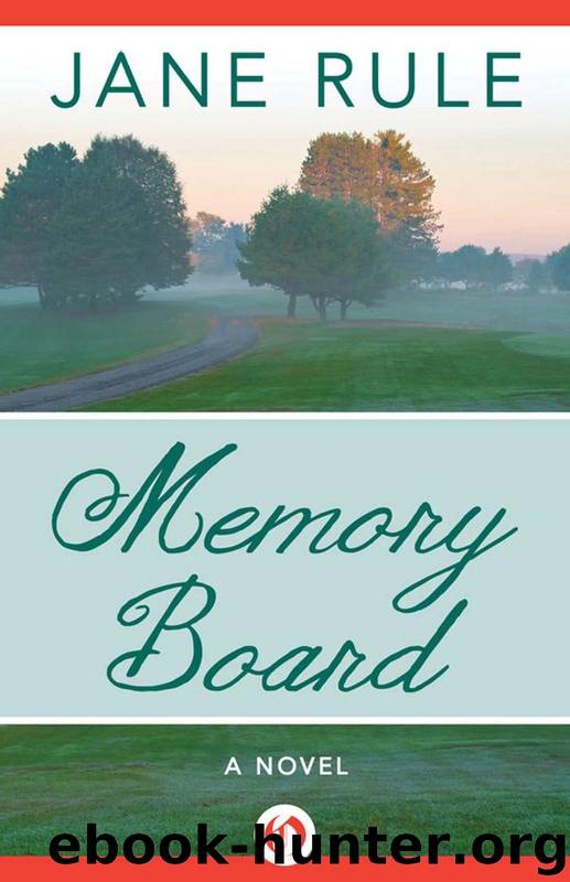 Memory Board: A Novel by Rule Jane