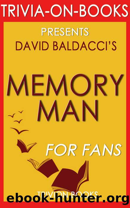 Memory Man by David Baldacci (Trivia-On-Books) by Trivion Books