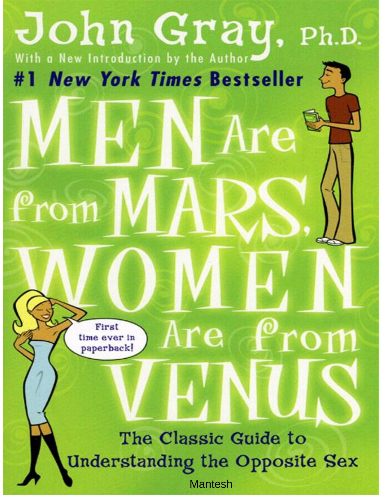 Men Are from Mars, Women Are from Venus by John Gray