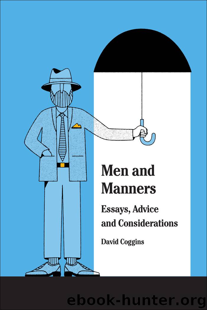 Men and Manners by David Coggins