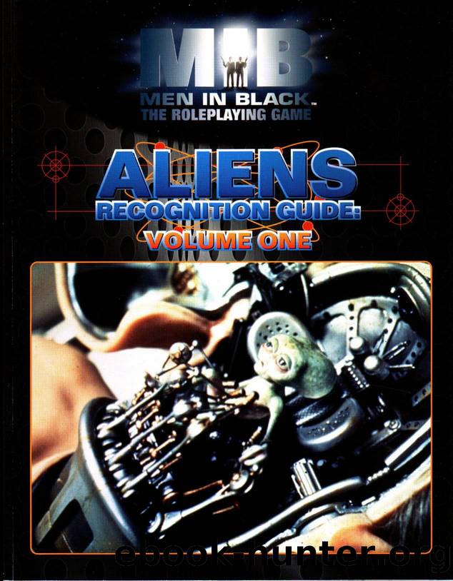Men in Black by Aliens Recognition Guide Volume One {35002}