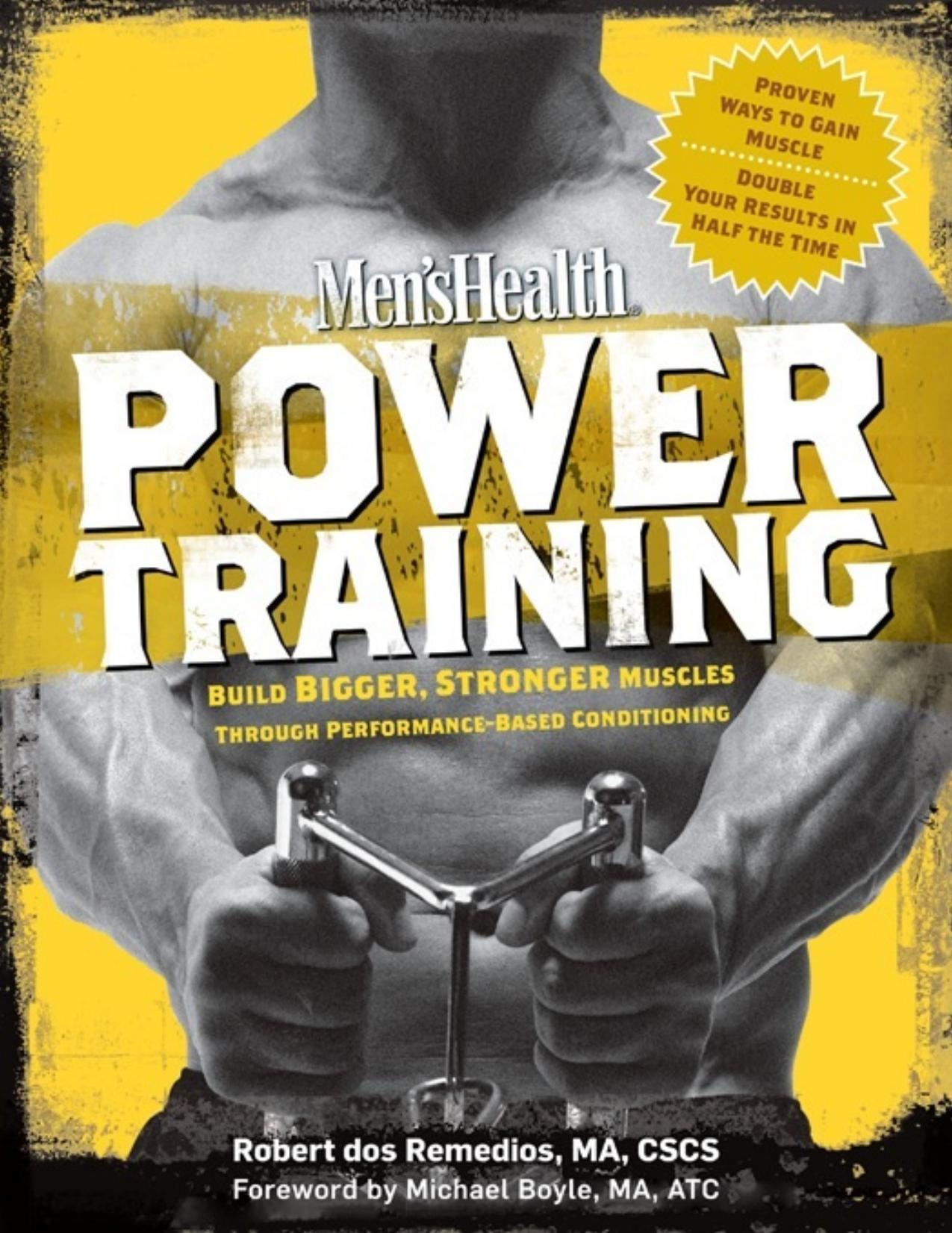 Men's Health Power Training by Robert dos Remedios