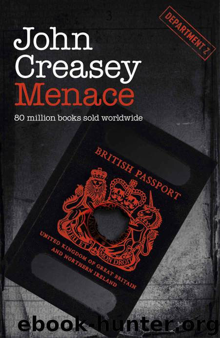 Menace (Department Z) by John Creasey