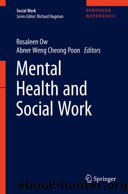 Mental Health and Social Work by Unknown