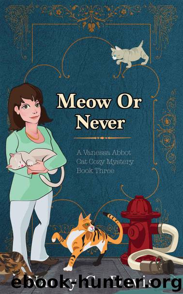 Meow or Never (Vanessa Abbot Cat Protection League Cat Cozy Mystery Series Book 3) by Nancy C. Davis