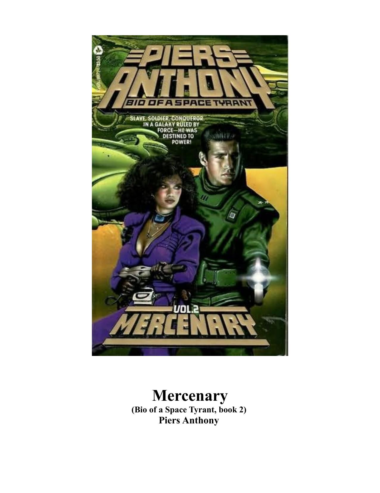 Mercenary by Piers Anthony