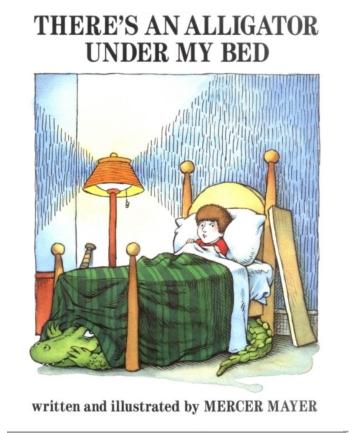 Mercer Mayer by There's an Alligator Under My Bed (pdf)