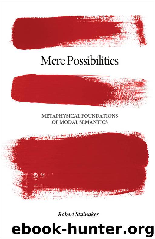 Mere Possibilities by Stalnaker Robert