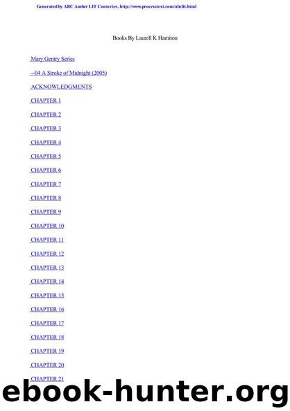 Meredith Gentry - 04 - A Stroke of Midnight by Laurell K. Hamilton