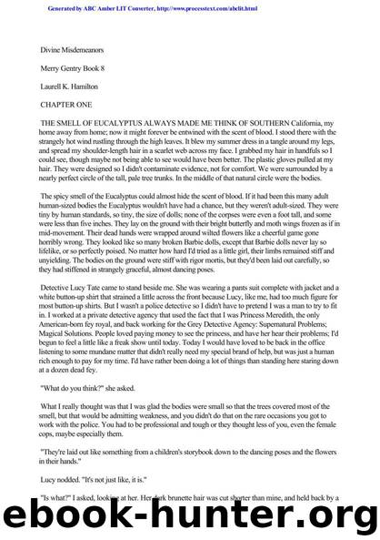 Meredith Gentry - 08 - Divine Misdemeanors by Laurell K. Hamilton