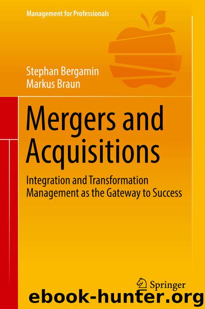 Mergers and Acquisitions by Stephan Bergamin & Markus Braun