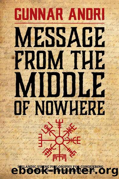 Message From The Middle Of Nowhere: Icelandic viking philosophy for conquering the challenges of business and life by Gunnar Andri Thorisson